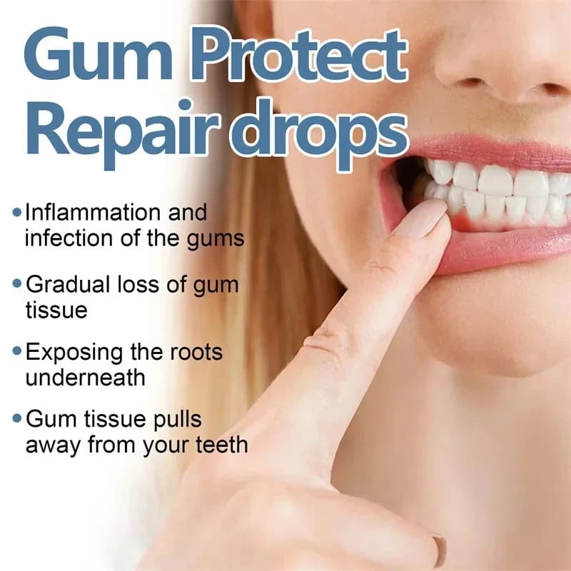 Bottle of gum recession relief serum — image 2