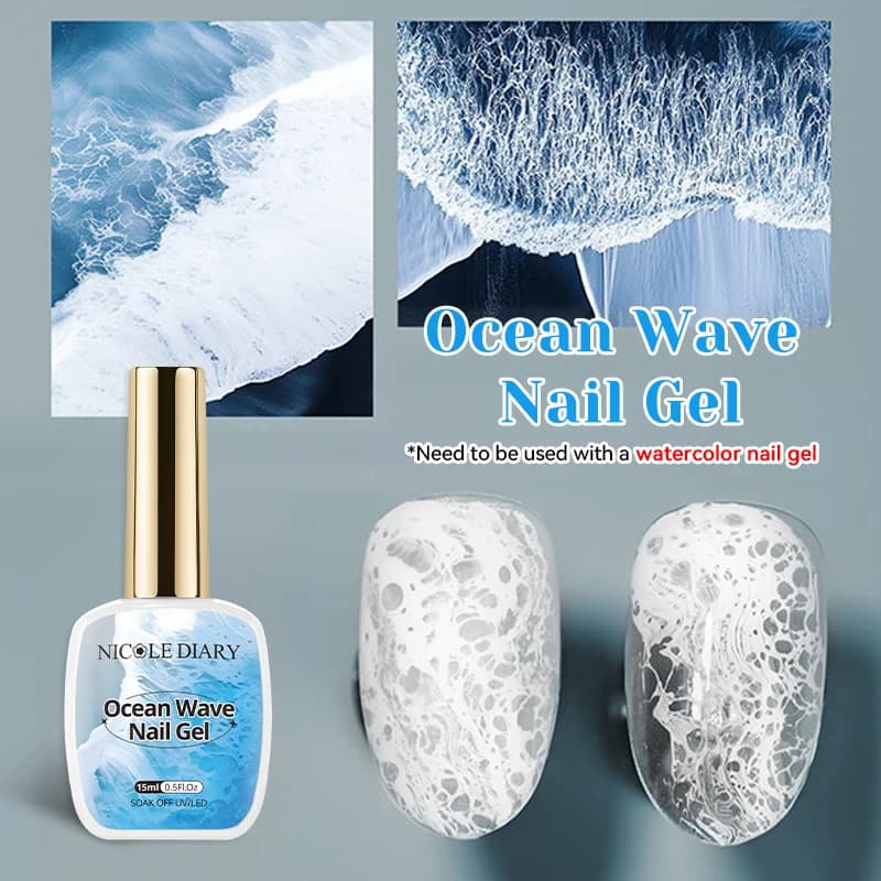 white gel nail polish in a 15 ml bottle — image 2