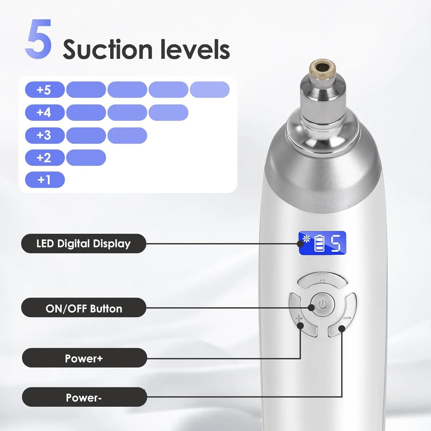portable diamond microdermabrasion facial device — image 3