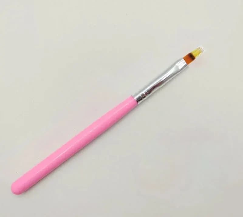 Serrated nail brush with powder bar and gradient pen — image 8