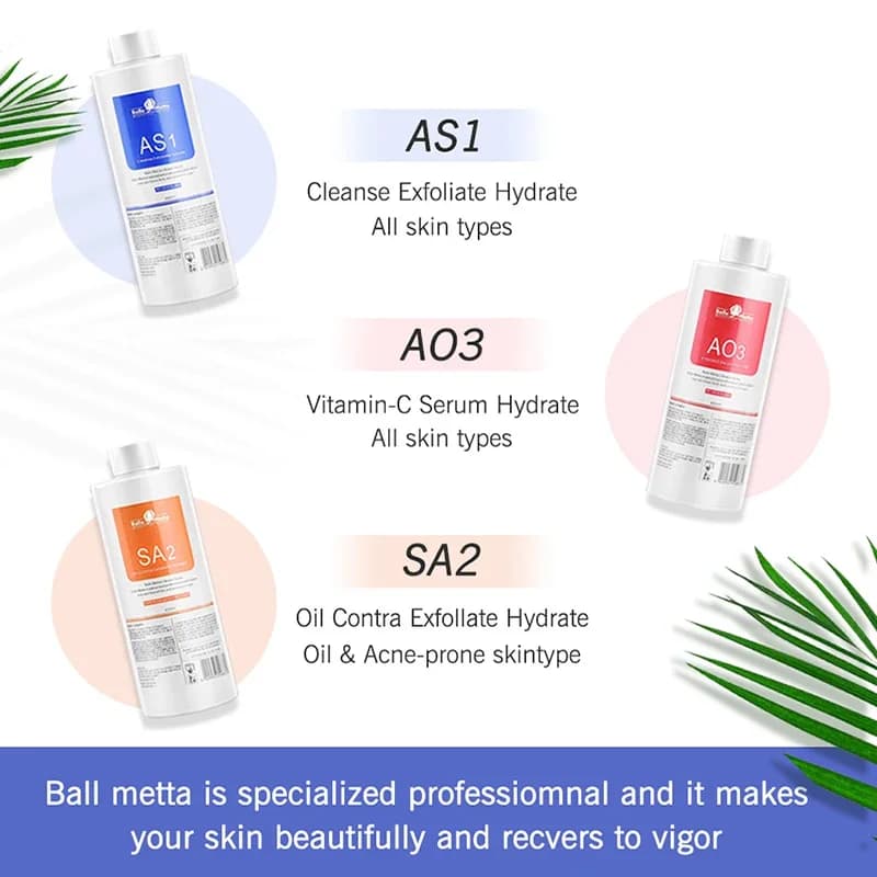 Aqua Peel facial serum bottles — image 4
