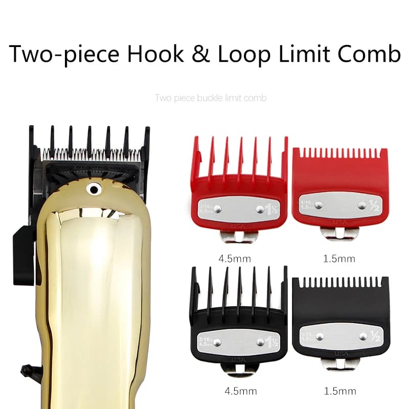 Two hair cutting guide combs for clippers, 1.5‑4.5 mm — image 2