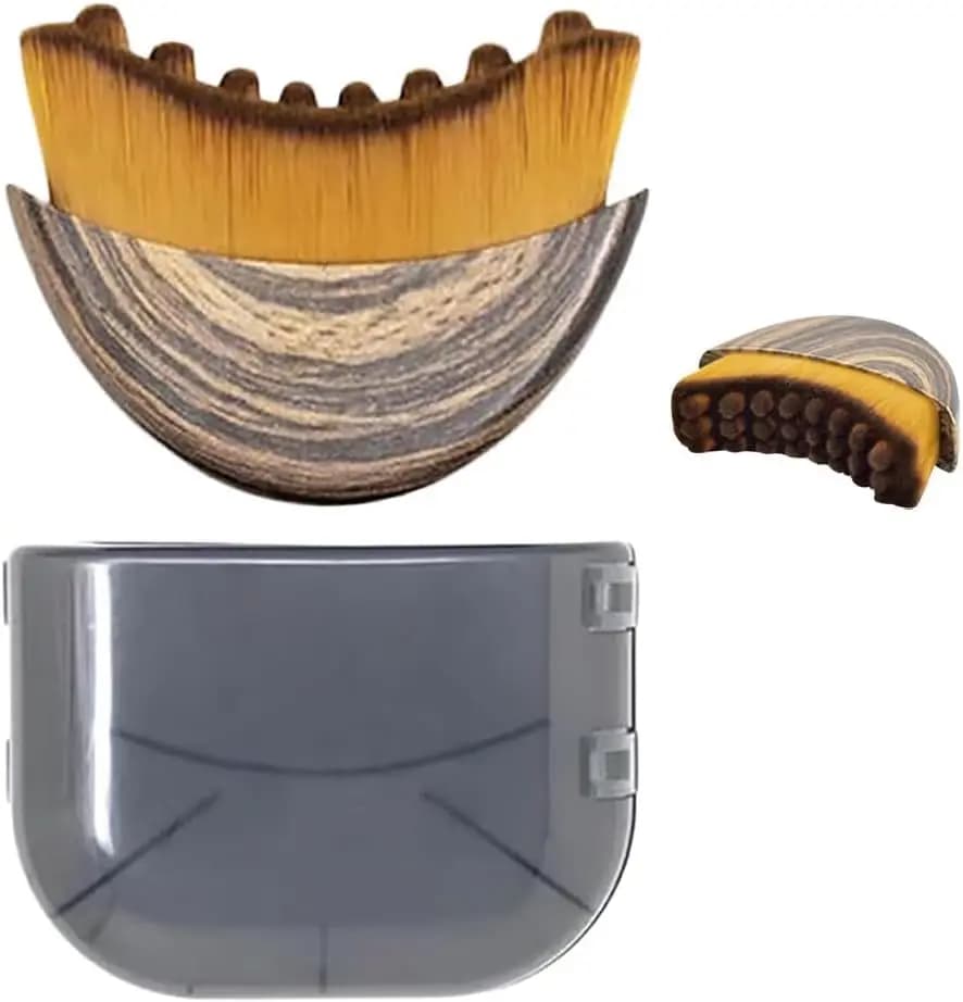 Lymphatic contour face brush for facial massage — image 8