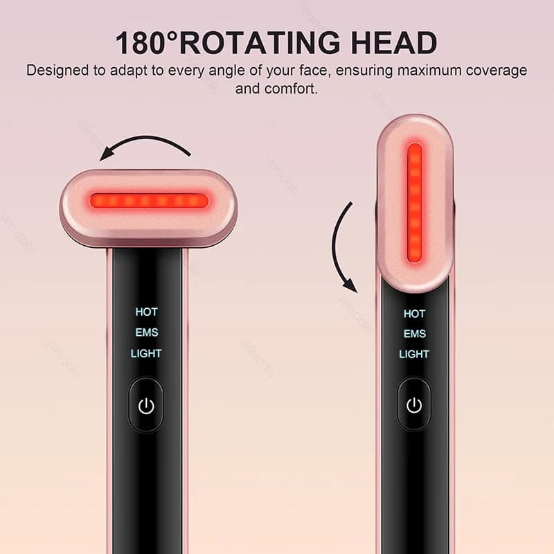 7-color light therapy wand with hot compress — image 5