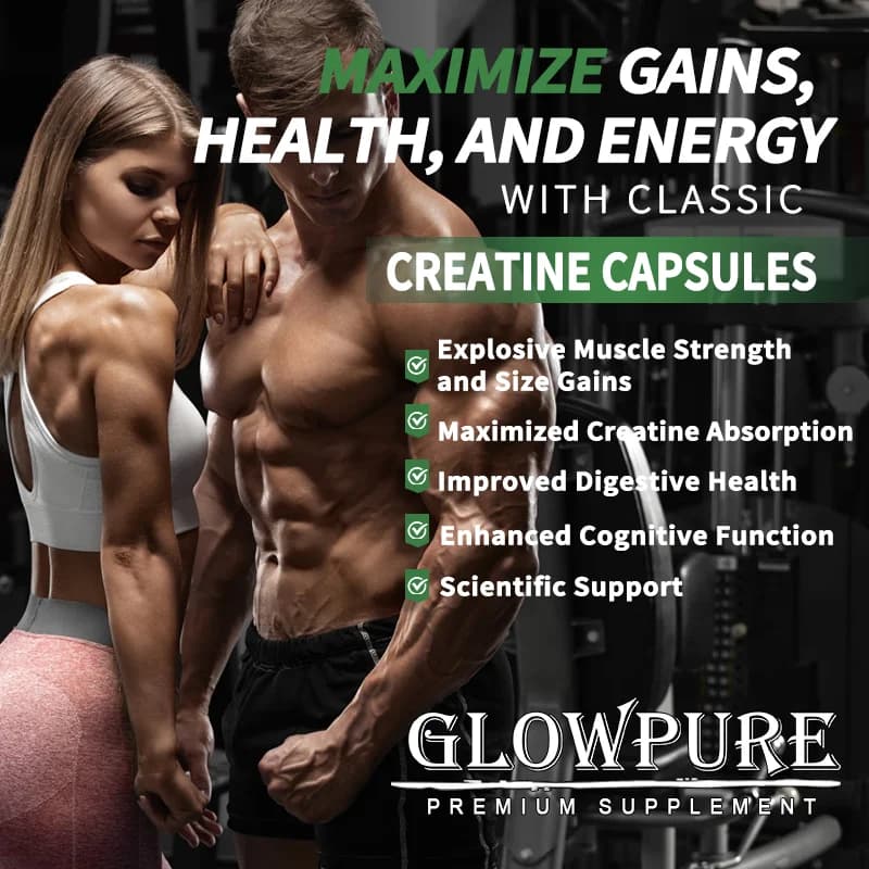 creatine monohydrate capsules bottle — image 4