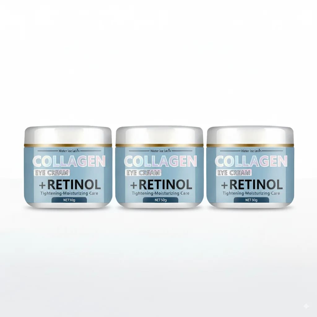 Levin collagen and retinol eye cream in a jar — image 7