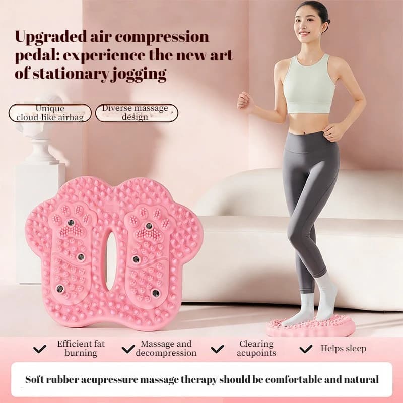 inflatable acupressure foot massager pad with suction cups — image 4