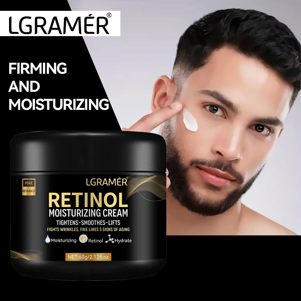 Men's retinol face moisturizer cream — image 6