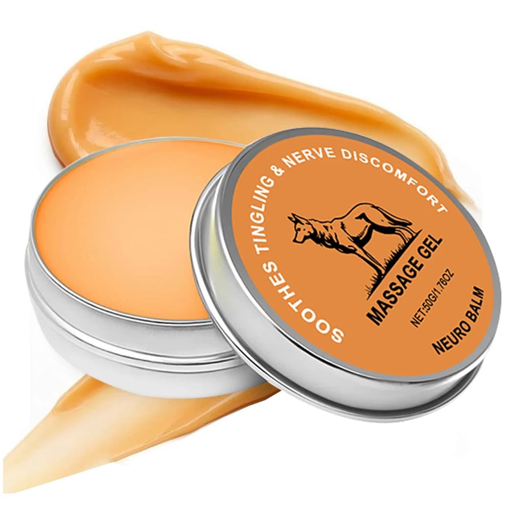 herbal nerve relief balm with magnesium and menthol — image 1
