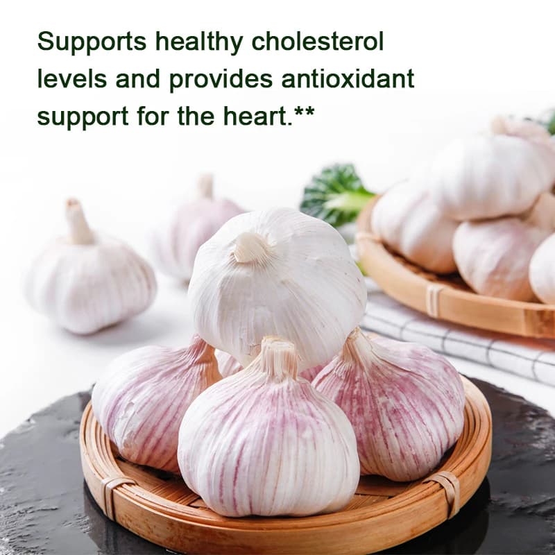 bottle of odorless garlic capsules — image 4