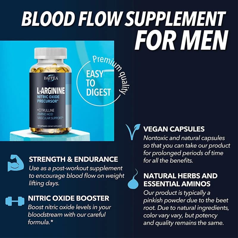 bottle of Daitea L-Arginine supplement — image 4