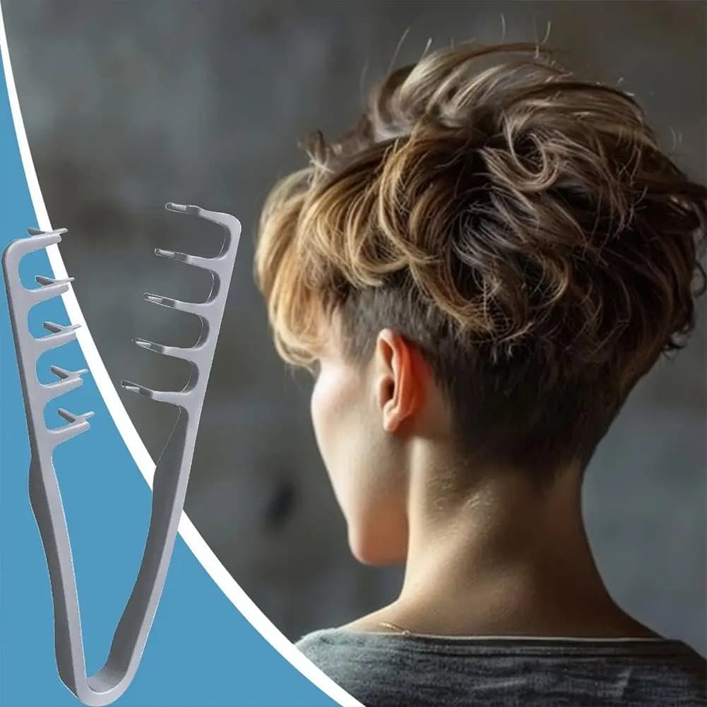 men's texturizing hair comb with fluffy teeth — image 6