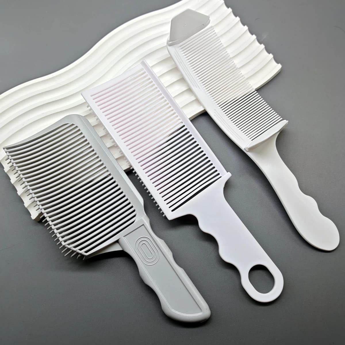 three-piece barber hair comb set — image 1
