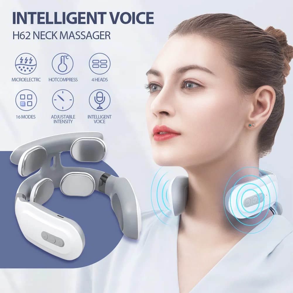 TENS neck and shoulder massager device — image 5