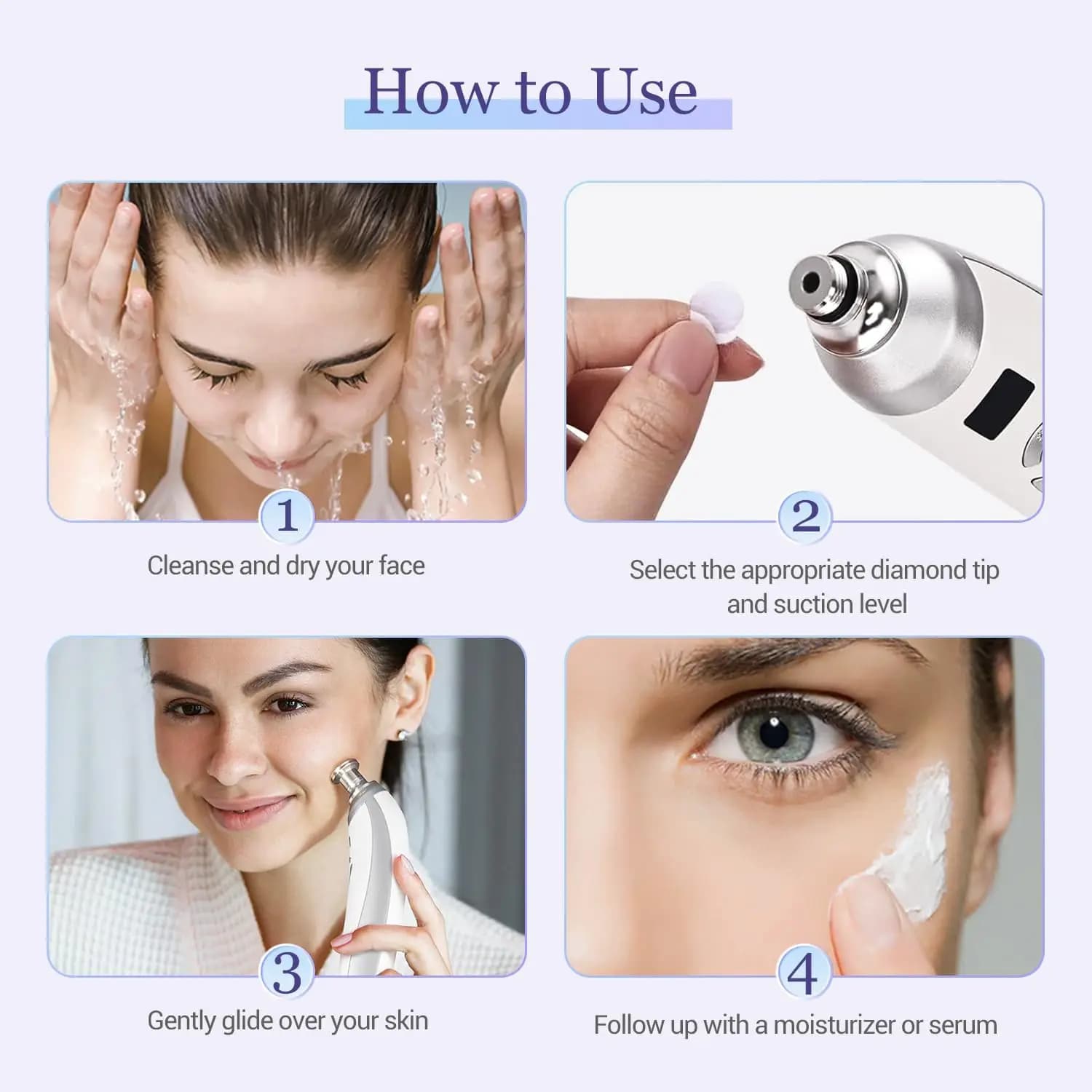 portable diamond microdermabrasion facial device — image 4