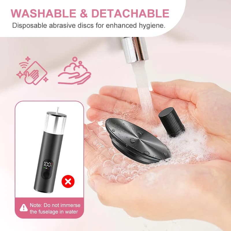 electric foot file and nail polisher — image 2