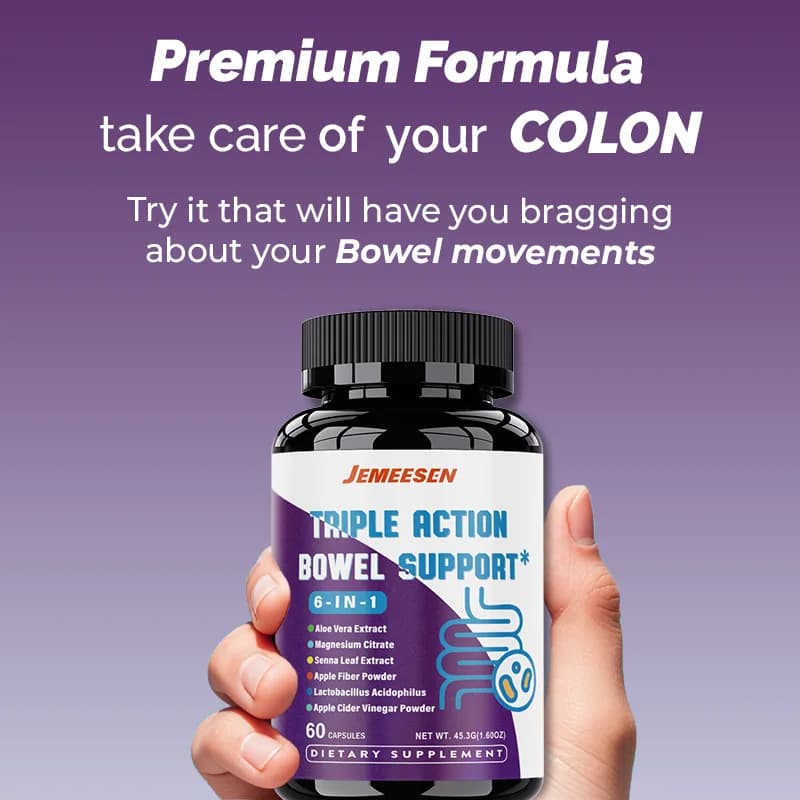 bottle of digestive support supplement with psyllium and magnesium — image 3