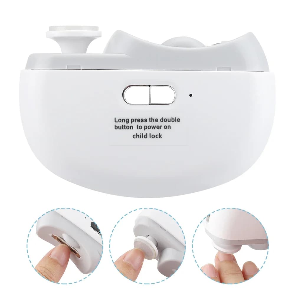 electric nail clipper with built‑in light — image 6