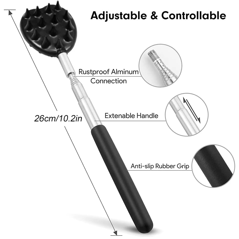 Set of three telescopic back scratchers — image 4