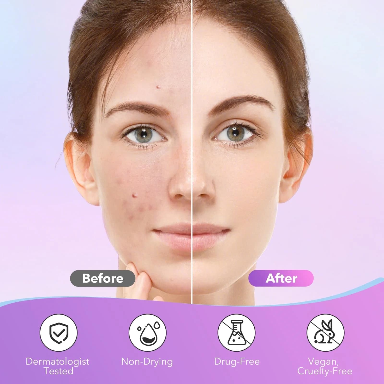 star-shaped gentle acne patches — image 5