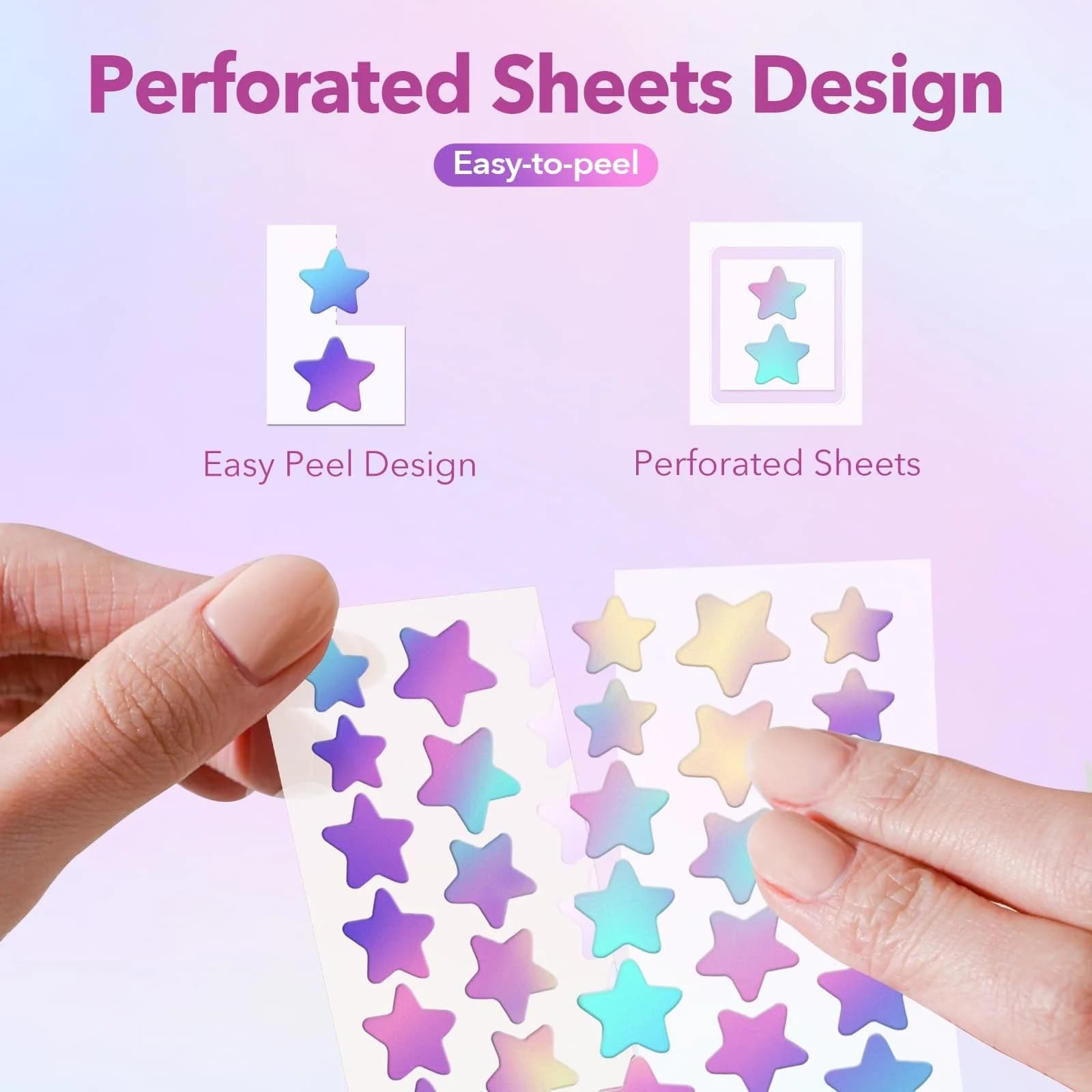 star-shaped gentle acne patches — image 6