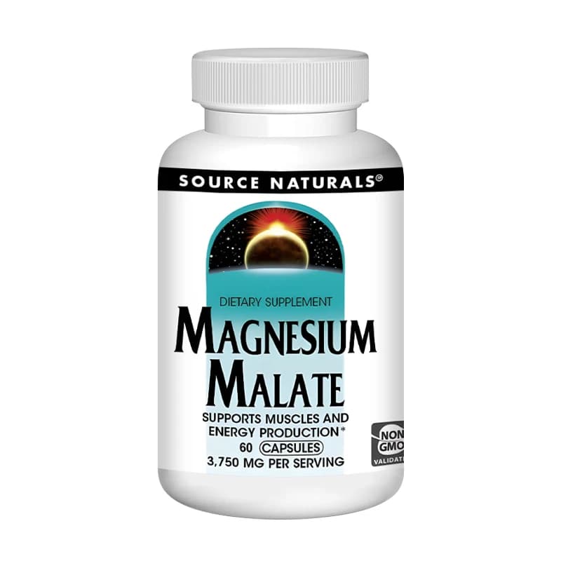 bottle of magnesium malate supplement — image 7