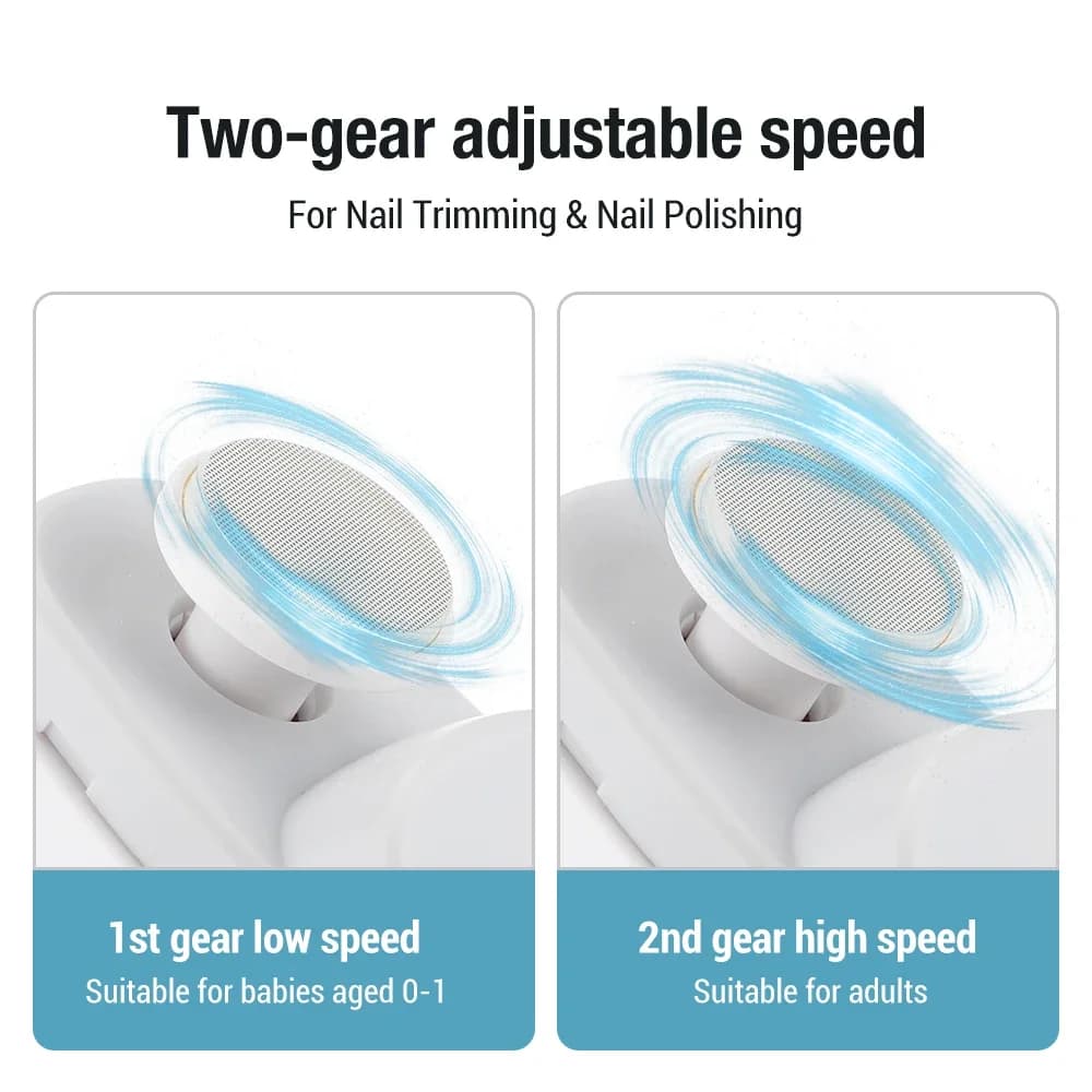 electric nail clipper with built‑in light — image 3