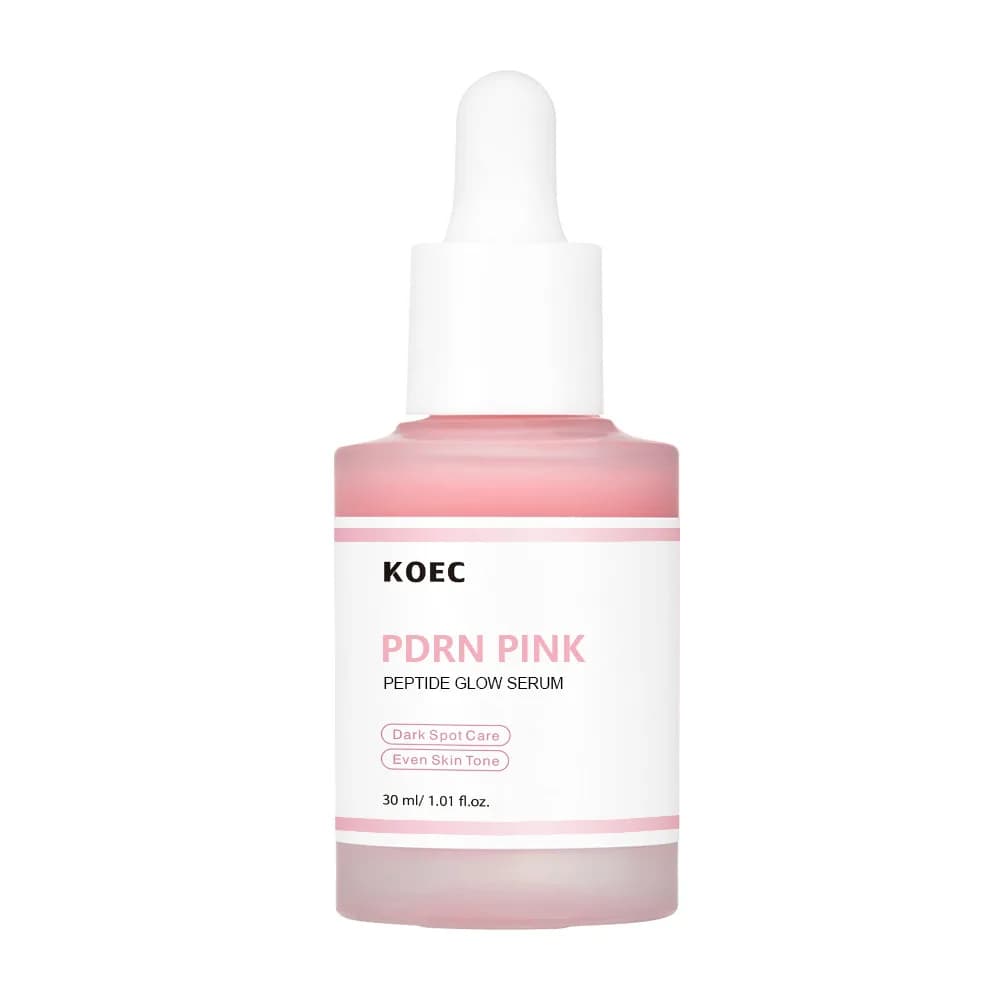 KOEC Rose PDRN Pink Peptide Glow Facial Serum bottle — image 5