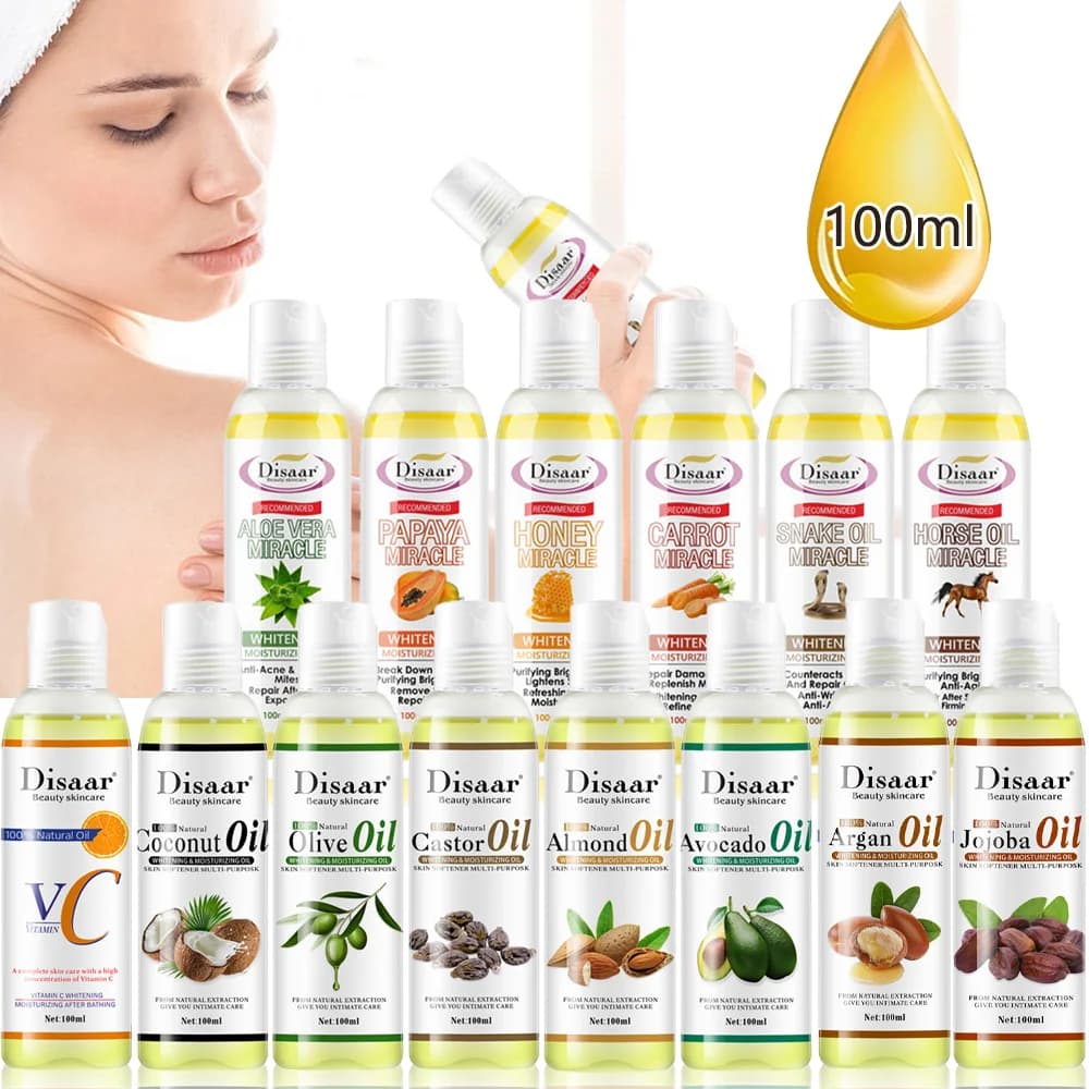 Pure Natural Plant Essential Oil Blend – Aloe, Vitamin C, Avocado, Honey, Argan,