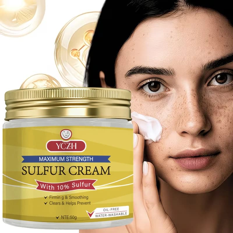Sulfur Cream for Light Skin – Pore‑Refining, Firming – 50 g