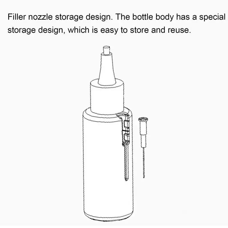bottle of hair trimmer lubricant oil — image 5