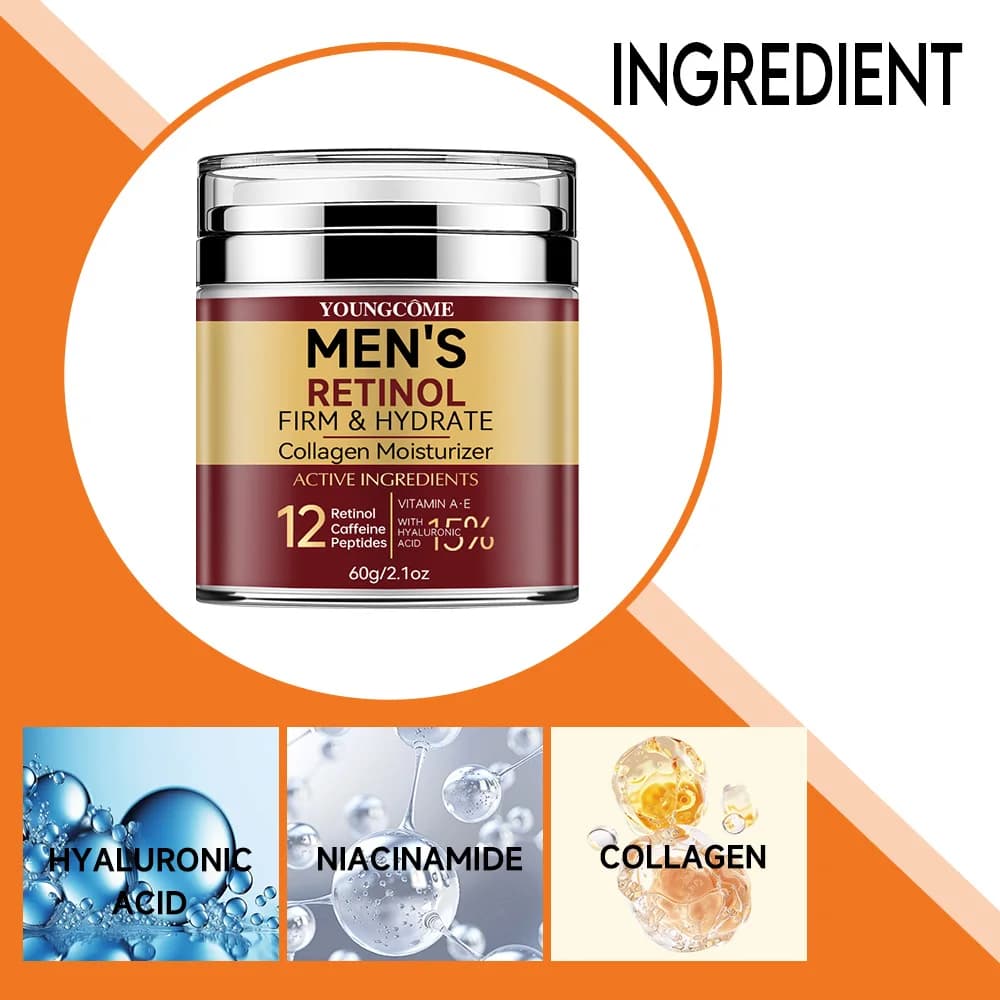 Retinol firming face cream for men — image 5