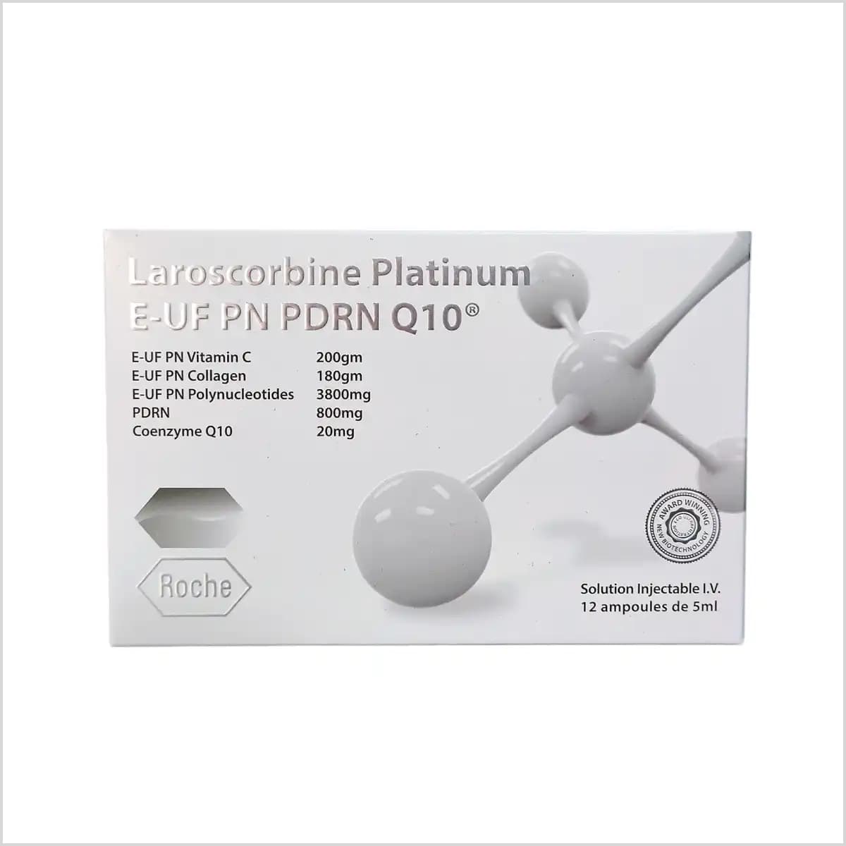 Laroscorbine Platinum E-UF PN 12AMPOULES By Roche France