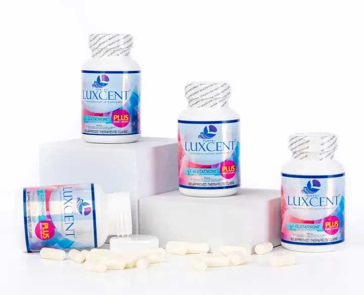 Luxcent Whitening Caps Glutathione Antioxidant Brightening Capsules 30 Days Supply — image 3
