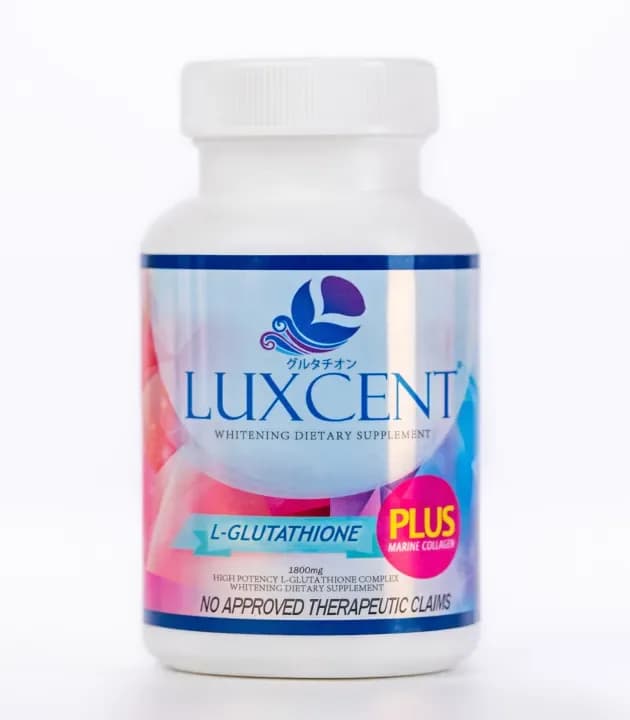 Luxcent Whitening Caps Glutathione Antioxidant Brightening Capsules 30 Days Supply — image 1