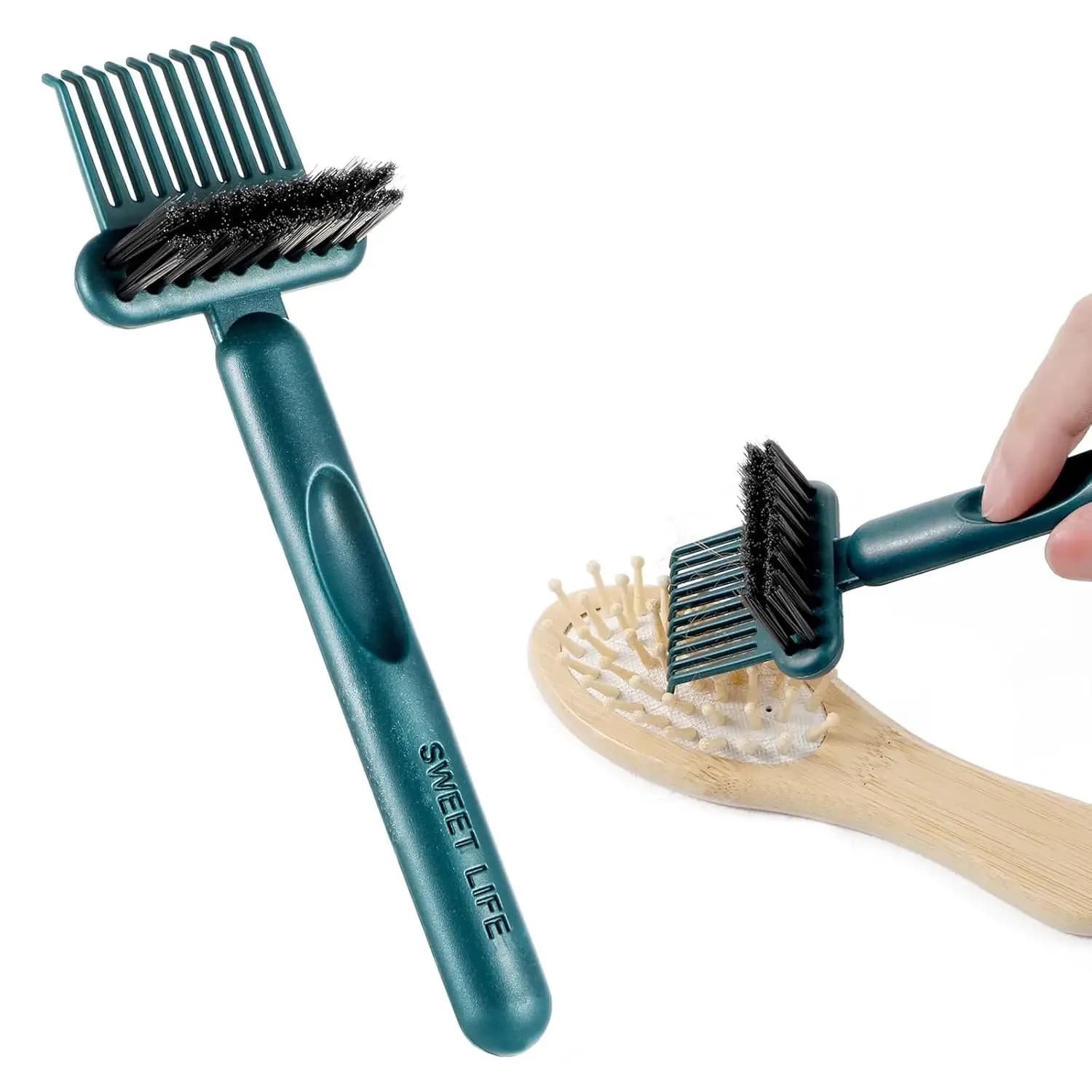2-in-1 Hair Brush & Comb Cleaner