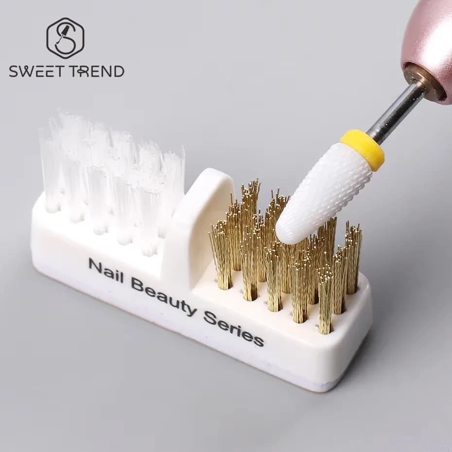 Electric Nail Grinding Brush for Cleaning Drill Bits