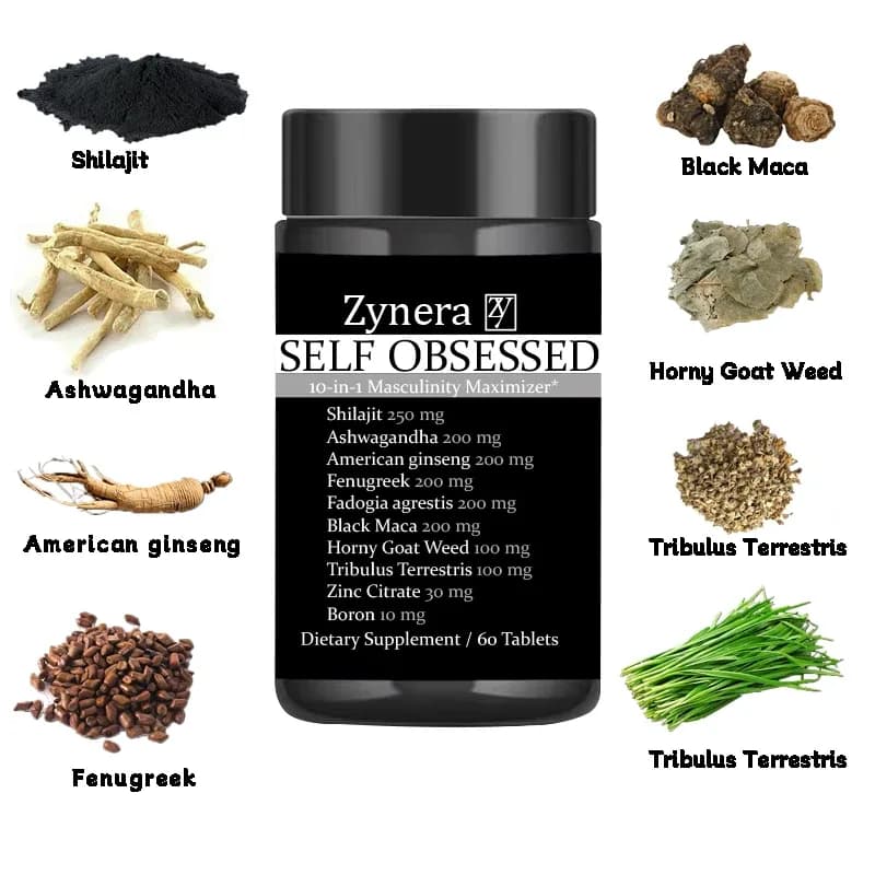 Ashwagandha & Maca Stamina Tablets for Men