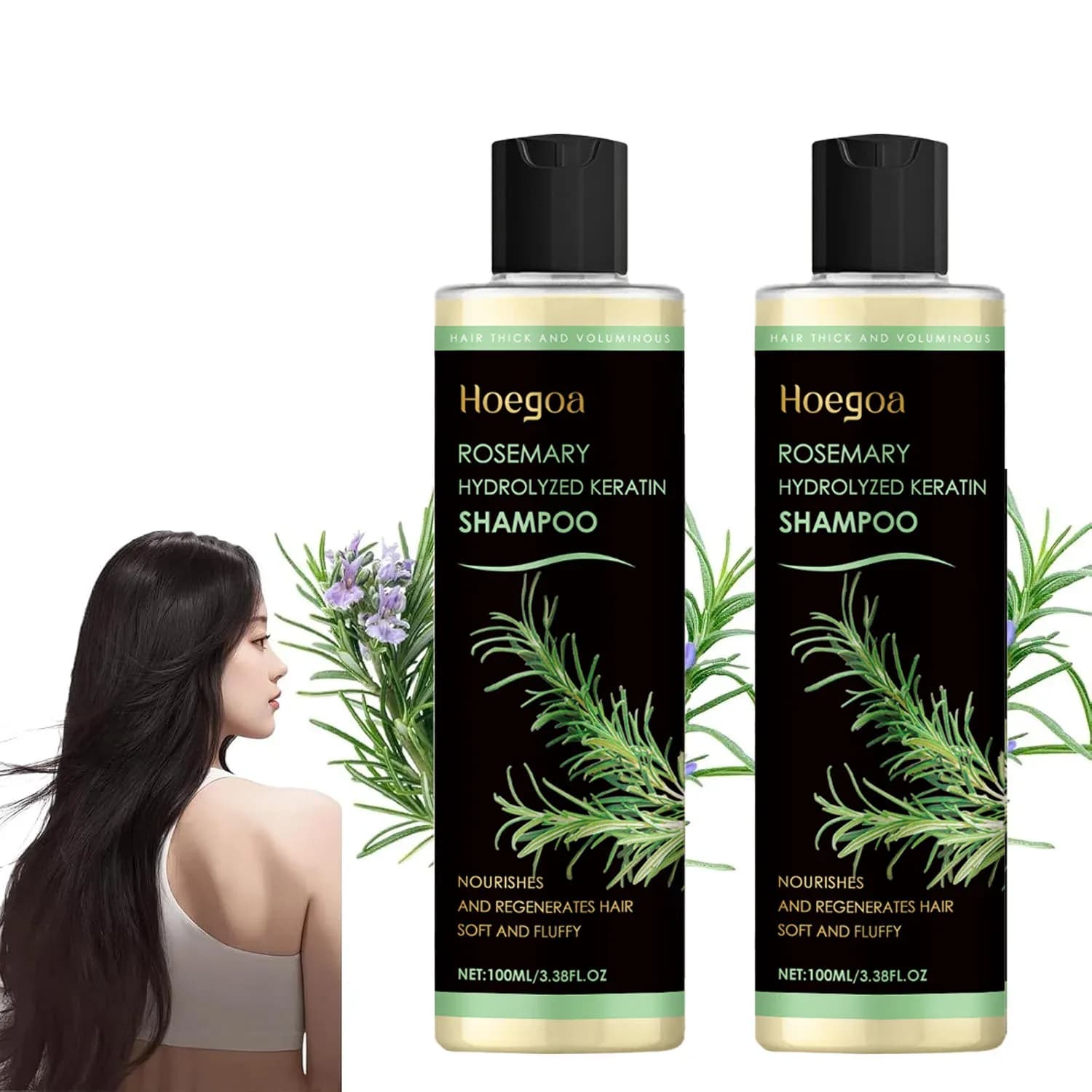 Rosemary Shampoo for Soothing Scalp & Anti-Dandruff