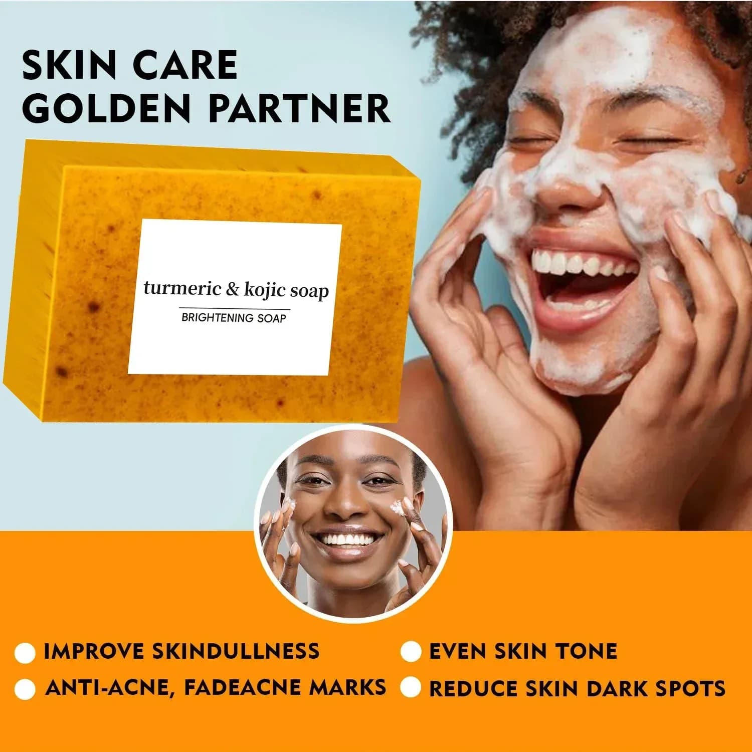 Turmeric & Kojic Acid Glow Soap