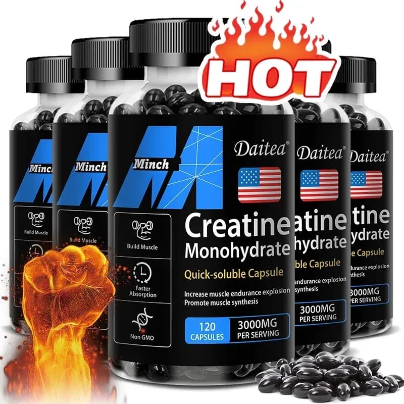 Creatine Monohydrate 3000 mg (Pre‑Workout)