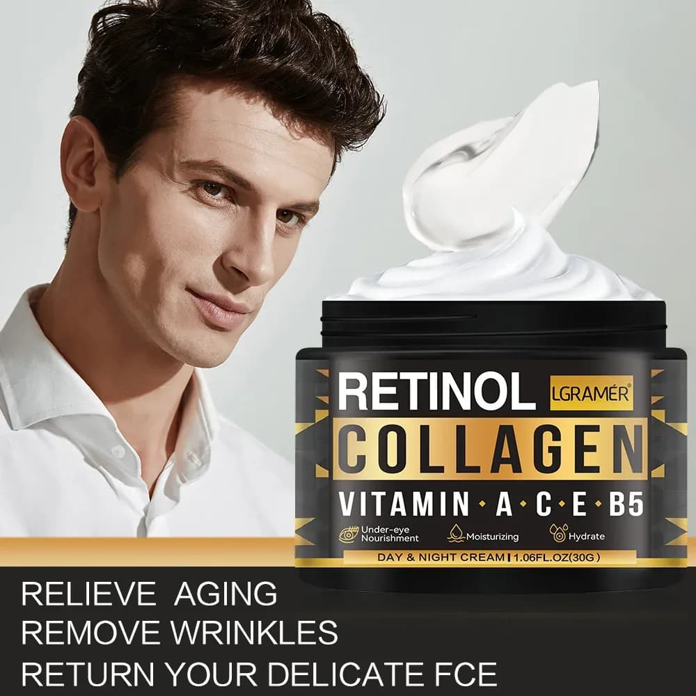 Retinol Collagen Face Cream for Men