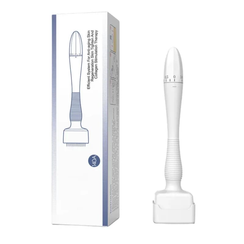 Adjustable Derma Stamp with 140 Microneedles