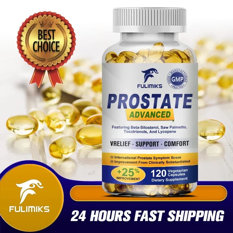 Saw Palmetto Prostate Support – 120 Vegetarian Capsules