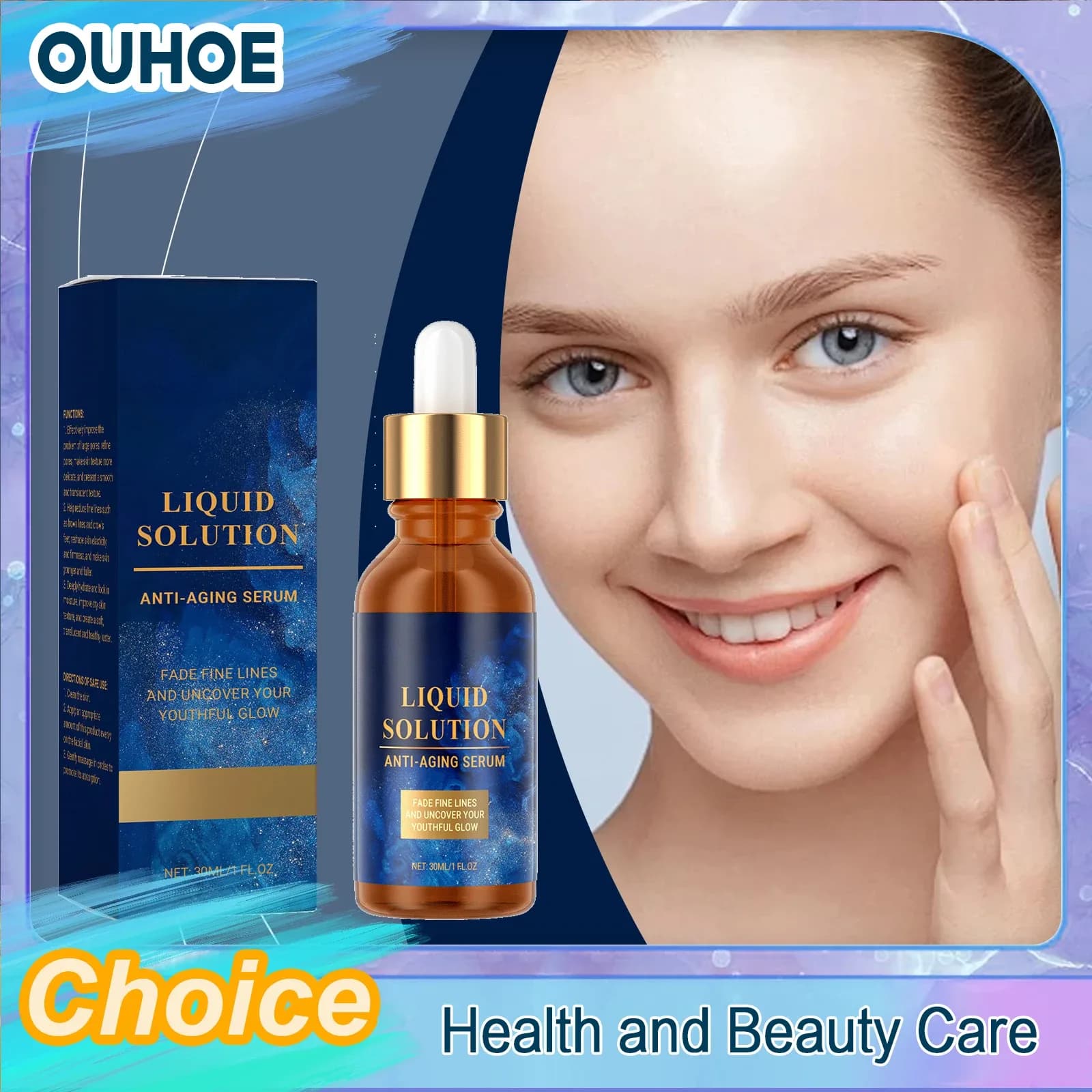 Anti-Aging Serum to Reduce Wrinkles, Fine Lines & Dark Spots