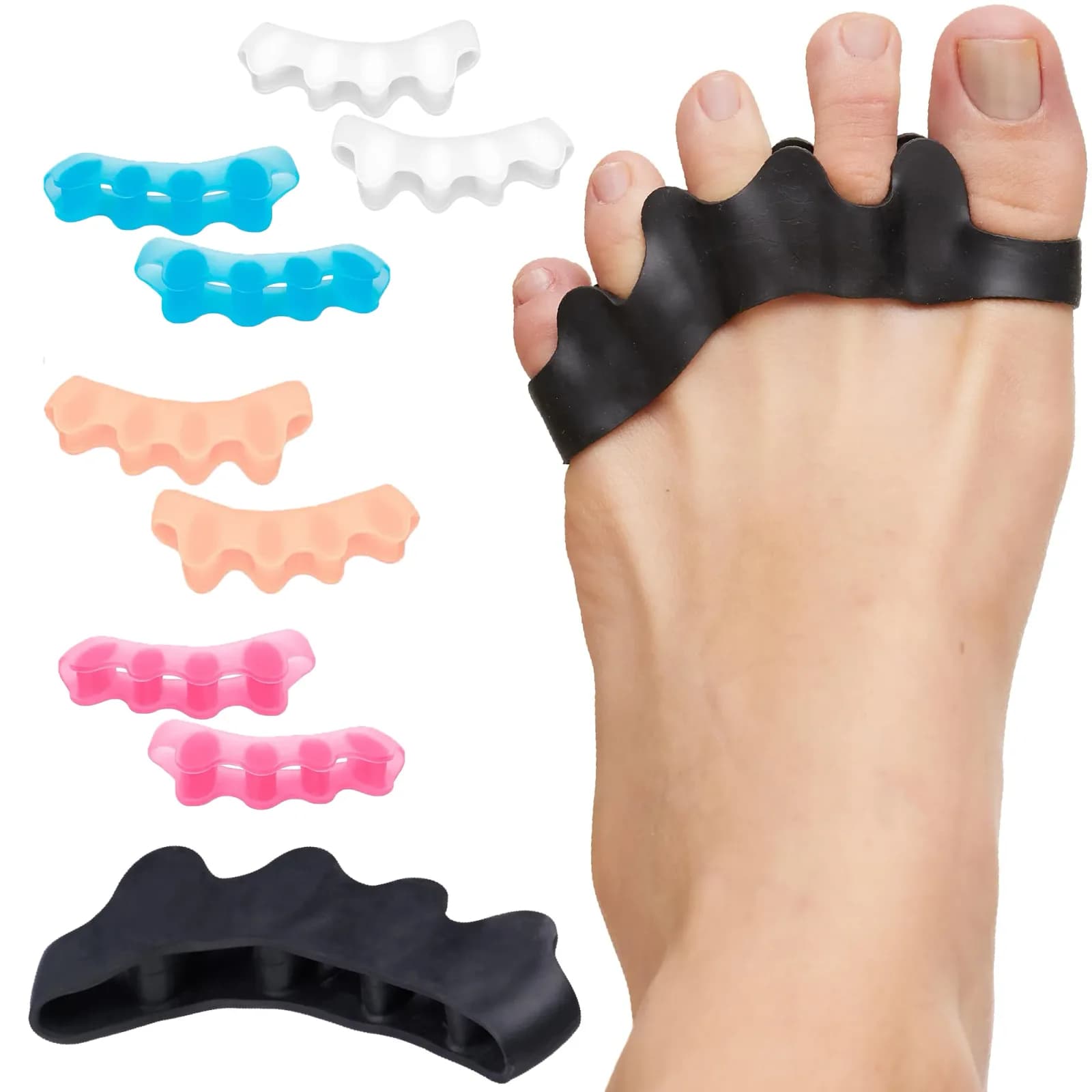 Doctor‑Recommended Toe Separators for Foot Pain & Bunion Relief