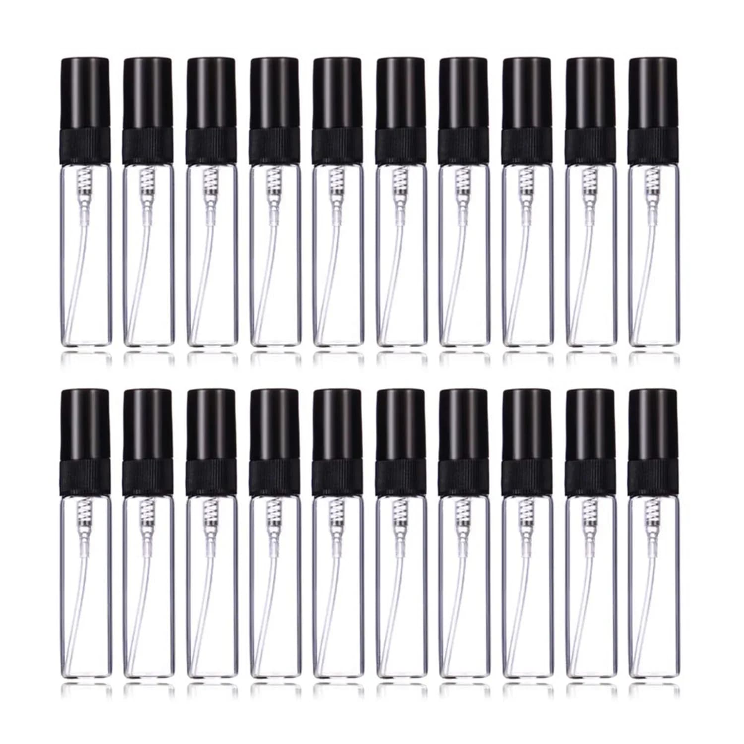 Mini Portable Refillable Perfume Spray Bottles – Assorted Sizes (2ml, 3ml, 5ml,