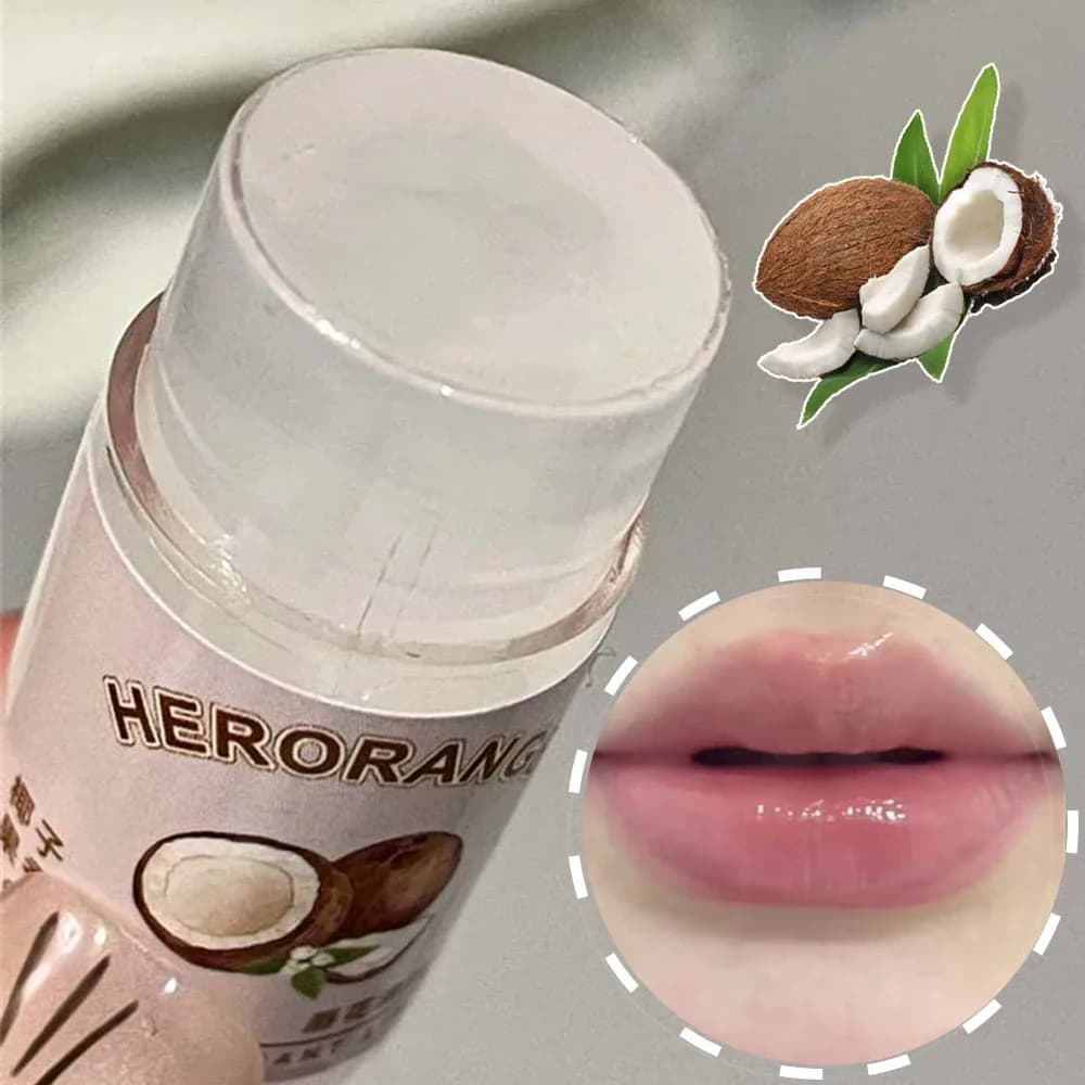 Transparent Coconut Fruit Lip Balm