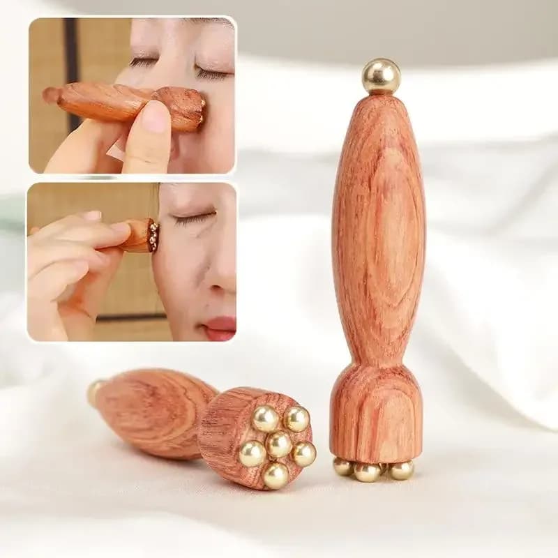 Lotus Brass Eye Massage Stick