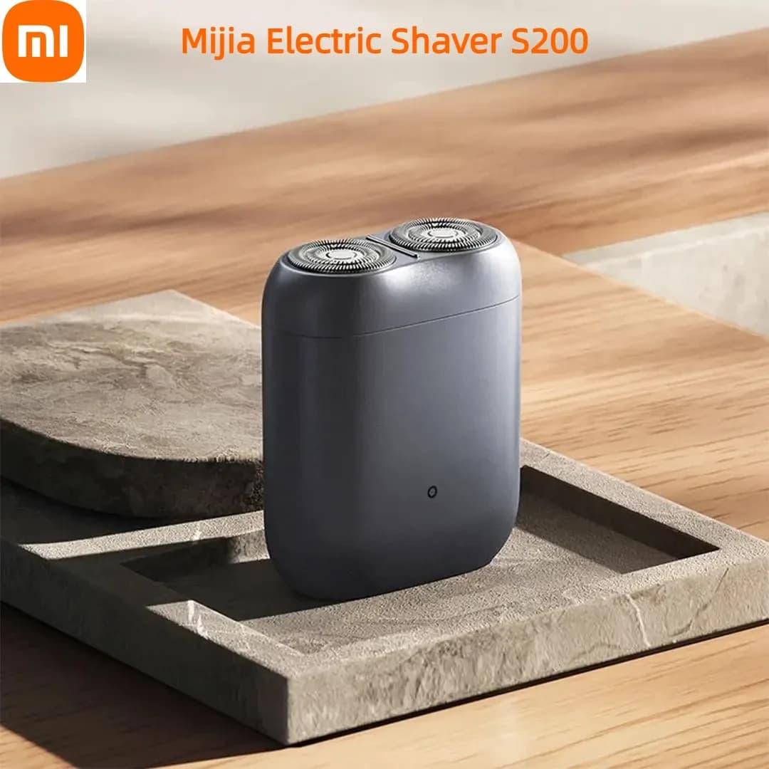 Mijia Electric Shaver S200 – Wet/Dry, Portable (IPX7)